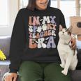Teacher Halloween In My Spooky Teacher Era Retro Groovy Women Crewneck Sweatshirt, Groovy Teacher Sweatshirts, gift for family, gift for coworker Teacher Halloween In My Spooky Teacher Era Retro Groovy Women Crewneck Sweatshirt, Groovy Teacher Sweatshirts, gift for family, gift for coworker