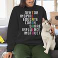 Teacher Inspirational Educator Favorite School Teacher Men Women Girls Kids Women Crewneck Sweatshirt, gift for family, gift for coworker