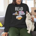 Teacher Library Read Book Club Piggie Elephant Pigeons Men Women Kids Women Crewneck Sweatshirt, gift for family, gift for coworker Teacher Library Read Book Club Piggie Elephant Pigeons Men Women Kids Women Crewneck Sweatshirt, gift for family, gift for coworker