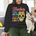 Teacher Life Got Me Feeling Un Poco Loco Women Crewneck Sweatshirt, gift for family, gift for coworker Teacher Life Got Me Feeling Un Poco Loco Women Crewneck Sweatshirt, gift for family, gift for coworker