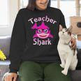 Teacher Shark Female Teacher Women Crewneck Sweatshirt, gift for family, gift for coworker Teacher Shark Female Teacher Women Crewneck Sweatshirt, gift for family, gift for coworker
