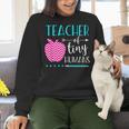 Teacher Of Tiny Humans Preschool Pre K Kindergarten Teacher Women Crewneck Sweatshirt, gift for family, gift for coworker Teacher Of Tiny Humans Preschool Pre K Kindergarten Teacher Women Crewneck Sweatshirt, gift for family, gift for coworker