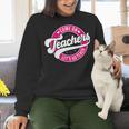 Come On Teachers Let's Go Teach Pink Back To School For Men Women Women Crewneck Sweatshirt, gift for family, gift for coworker