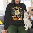 Teaching My Pre-K Boos Crew Teachers Halloween Ghost Women Crewneck Sweatshirt, gift for family, gift for coworker Teaching My Pre-K Boos Crew Teachers Halloween Ghost Women Crewneck Sweatshirt, gift for family, gift for coworker