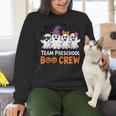 Team Preschool Boo Crew Halloween Teacher Student Costume Women Crewneck Sweatshirt, gift for family, gift for coworker Team Preschool Boo Crew Halloween Teacher Student Costume Women Crewneck Sweatshirt, gift for family, gift for coworker