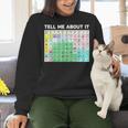 Tell Me About It Speech Language Pathology AAC Sped Teacher Women Crewneck Sweatshirt, gift for family, gift for coworker Tell Me About It Speech Language Pathology AAC Sped Teacher Women Crewneck Sweatshirt, gift for family, gift for coworker