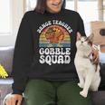 Thanksgiving Dance Teacher Gobble Squad Turkey Women Crewneck Sweatshirt, gift for family, gift for coworker Thanksgiving Dance Teacher Gobble Squad Turkey Women Crewneck Sweatshirt, gift for family, gift for coworker
