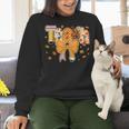 Thanksgiving Teacher Pencil Bow One Thankful Teacher Fall Women Crewneck Sweatshirt, gift for family, gift for coworker Thanksgiving Teacher Pencil Bow One Thankful Teacher Fall Women Crewneck Sweatshirt, gift for family, gift for coworker