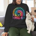 Tie Dye Prek Teacher Rainbow Preschool Back To School Girl Women Crewneck Sweatshirt, gift for family, gift for coworker Tie Dye Prek Teacher Rainbow Preschool Back To School Girl Women Crewneck Sweatshirt, gift for family, gift for coworker