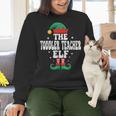The Toddler Teacher Elf Christmas Matching Family Women Crewneck Sweatshirt, gift for family, gift for coworker The Toddler Teacher Elf Christmas Matching Family Women Crewneck Sweatshirt, gift for family, gift for coworker