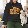 Turkey Read Books Reading Fall Thanksgiving Teacher Women Crewneck Sweatshirt, gift for family, gift for coworker Turkey Read Books Reading Fall Thanksgiving Teacher Women Crewneck Sweatshirt, gift for family, gift for coworker