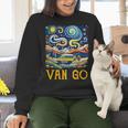 Van Go Vanlife Accessories Artist Art Teacher Women Crewneck Sweatshirt, gift for family, gift for coworker