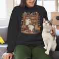 Vintage Ghost Book Reading Pumpkin Gothic Halloween Teachers Women Crewneck Sweatshirt, gift for family, gift for coworker Vintage Ghost Book Reading Pumpkin Gothic Halloween Teachers Women Crewneck Sweatshirt, gift for family, gift for coworker
