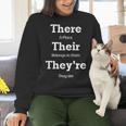 Vocabulary Police Their There They'Re English Teacher Women Crewneck Sweatshirt, English Teacher Sweatshirts, gift for family, gift for coworker Vocabulary Police Their There They'Re English Teacher Women Crewneck Sweatshirt, English Teacher Sweatshirts, gift for family, gift for coworker