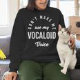 Vocaloid Voice Vocal Music Teacher Singer Singing Women Crewneck Sweatshirt, gift for family, gift for coworker Vocaloid Voice Vocal Music Teacher Singer Singing Women Crewneck Sweatshirt, gift for family, gift for coworker
