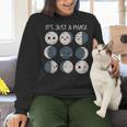 Women Science Teacher Moon Phases Scientist Back To School Women Crewneck Sweatshirt, Science Teacher Sweatshirts, gift for family, gift for coworker
