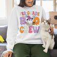 3rd Grade Boo Crew Spooky Third Grade Halloween Teacher Women Crewneck Sweatshirt, gift for family, gift for coworker
