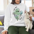 AAC Ghost Tell Me About It Speech Pathology AAC Sped Teacher Women Crewneck Sweatshirt, gift for family, gift for coworker AAC Ghost Tell Me About It Speech Pathology AAC Sped Teacher Women Crewneck Sweatshirt, gift for family, gift for coworker