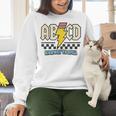 ABCD Highway To Spell Pencil Teacher & Student Font Me Women Crewneck Sweatshirt, gift for family, gift for coworker ABCD Highway To Spell Pencil Teacher & Student Font Me Women Crewneck Sweatshirt, gift for family, gift for coworker