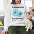 Biology T Shirts Science Biology Teacher Idea Women Crewneck Sweatshirt, Science Teacher Sweatshirts, gift for family, gift for coworker