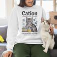 Cation Shirt Cat Science Chemistry Teacher Chemist Pun Women Crewneck Sweatshirt, Science Teacher Sweatshirts, gift for family, gift for coworker Cation Shirt Cat Science Chemistry Teacher Chemist Pun Women Crewneck Sweatshirt, Science Teacher Sweatshirts, gift for family, gift for coworker