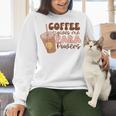 Coffee Gives Me Para Powers Parapro Teacher Squad Women Crewneck Sweatshirt, gift for family, gift for coworker Coffee Gives Me Para Powers Parapro Teacher Squad Women Crewneck Sweatshirt, gift for family, gift for coworker