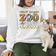 Field Zoo Trip Teacher First Grade Crew Back To School Women Crewneck Sweatshirt, First Grade Teacher Sweatshirts, gift for family, gift for coworker Field Zoo Trip Teacher First Grade Crew Back To School Women Crewneck Sweatshirt, First Grade Teacher Sweatshirts, gift for family, gift for coworker