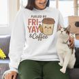 Friyay Teacher Coffee Friday School Cute Fri Yay Women Crewneck Sweatshirt, gift for family, gift for coworker Friyay Teacher Coffee Friday School Cute Fri Yay Women Crewneck Sweatshirt, gift for family, gift for coworker