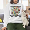Groovy ABA RBT Therapist In My Behavior Analyst Era Teacher Women Crewneck Sweatshirt, Groovy Teacher Sweatshirts, gift for family, gift for coworker Groovy ABA RBT Therapist In My Behavior Analyst Era Teacher Women Crewneck Sweatshirt, Groovy Teacher Sweatshirts, gift for family, gift for coworker