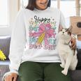 Happy Dot Day 2025 Coquette Bow Teachers Kids Boys Girls Women Crewneck Sweatshirt, gift for family, gift for coworker