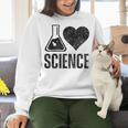 I Love Science Lover Teacher Scientist Sciences Women Crewneck Sweatshirt, Science Teacher Sweatshirts, gift for family, gift for coworker I Love Science Lover Teacher Scientist Sciences Women Crewneck Sweatshirt, Science Teacher Sweatshirts, gift for family, gift for coworker
