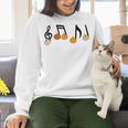 Music Notes Pumpkin Music Teacher Musician Fall Halloween Men Women Kids Women Crewneck Sweatshirt, gift for family, gift for coworker Music Notes Pumpkin Music Teacher Musician Fall Halloween Men Women Kids Women Crewneck Sweatshirt, gift for family, gift for coworker