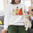 Retro Pencil Ghost Boo Spooky Teacher Halloween Costume Women Crewneck Sweatshirt, gift for family, gift for coworker Retro Pencil Ghost Boo Spooky Teacher Halloween Costume Women Crewneck Sweatshirt, gift for family, gift for coworker