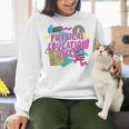 Retro Physical Education Vibes Gym Teacher Phys Ed Teacher Women Crewneck Sweatshirt, gift for family, gift for coworker