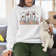 Retro Vintage Floral Principal Shirt For Women Teachers Day Women Crewneck Sweatshirt, gift for family, gift for coworker Retro Vintage Floral Principal Shirt For Women Teachers Day Women Crewneck Sweatshirt, gift for family, gift for coworker