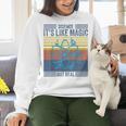 Science It's Like Magic But Real Science Teacher Geek Nerd Women Crewneck Sweatshirt, Science Teacher Sweatshirts, gift for family, gift for coworker Science It's Like Magic But Real Science Teacher Geek Nerd Women Crewneck Sweatshirt, Science Teacher Sweatshirts, gift for family, gift for coworker