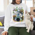 Skeleton Mad Scientist Halloween Costume Science Teacher Women Crewneck Sweatshirt, Science Teacher Sweatshirts, gift for family, gift for coworker Skeleton Mad Scientist Halloween Costume Science Teacher Women Crewneck Sweatshirt, Science Teacher Sweatshirts, gift for family, gift for coworker