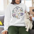 Special Education Teacher Halloween Pumpkin Ghost Inclusion Women Crewneck Sweatshirt, gift for family, gift for coworker