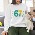 I Survived 67 Days Of School Teachers Students Meme Women Crewneck Sweatshirt, gift for family, gift for coworker I Survived 67 Days Of School Teachers Students Meme Women Crewneck Sweatshirt, gift for family, gift for coworker