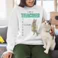 I Am A Teacher Alcoholic Cat Beer Feline Men Women Women Crewneck Sweatshirt, gift for family, gift for coworker I Am A Teacher Alcoholic Cat Beer Feline Men Women Women Crewneck Sweatshirt, gift for family, gift for coworker
