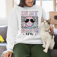 In My Teacher Era Groovy Tie Dye Back To School Cute Teacher Women Crewneck Sweatshirt, Groovy Teacher Sweatshirts, gift for family, gift for coworker In My Teacher Era Groovy Tie Dye Back To School Cute Teacher Women Crewneck Sweatshirt, Groovy Teacher Sweatshirts, gift for family, gift for coworker