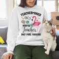Teachermingo Like A Normal Teacher Only More Fabulous Women Crewneck Sweatshirt, gift for family, gift for coworker Teachermingo Like A Normal Teacher Only More Fabulous Women Crewneck Sweatshirt, gift for family, gift for coworker