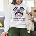 Twinning With My Teacher Bestie Twin Day Friends Teacher Women Crewneck Sweatshirt, gift for family, gift for coworker