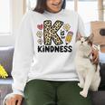 Unity Day Design Kindness Orange Teacher Kids Be Kind Women Crewneck Sweatshirt, gift for family, gift for coworker