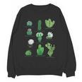 10 Types Of Cactus Succulent Teacher Chart Cactus Lover Tee Women Crewneck Sweatshirt, novelty gifts, funny gifts 10 Types Of Cactus Succulent Teacher Chart Cactus Lover Tee Women Crewneck Sweatshirt, novelty gifts, funny gifts