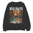 100 Days Of Driving My Teacher Nuts Dabbing Squirrel School Women Crewneck Sweatshirt, novelty gifts, funny gifts 100 Days Of Driving My Teacher Nuts Dabbing Squirrel School Women Crewneck Sweatshirt, novelty gifts, funny gifts