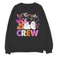 1st Grade Boo Crew First Grade Halloween Costume Teacher Kid Women Crewneck Sweatshirt, novelty gifts, funny gifts