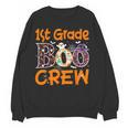 1st Grade Boo Crew First Grade Halloween Teacher Women Crewneck Sweatshirt, novelty gifts, funny gifts 1st Grade Boo Crew First Grade Halloween Teacher Women Crewneck Sweatshirt, novelty gifts, funny gifts