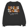 2nd Grade Teacher Squad Cute Women Groovy Fall Autumn Lovers Women Crewneck Sweatshirt, novelty gifts, funny gifts 2nd Grade Teacher Squad Cute Women Groovy Fall Autumn Lovers Women Crewneck Sweatshirt, novelty gifts, funny gifts