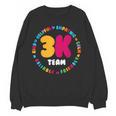 3K Team & Teacher Squad Threes Crew PreK Elementary Team Women Crewneck Sweatshirt, novelty gifts, funny gifts 3K Team & Teacher Squad Threes Crew PreK Elementary Team Women Crewneck Sweatshirt, novelty gifts, funny gifts